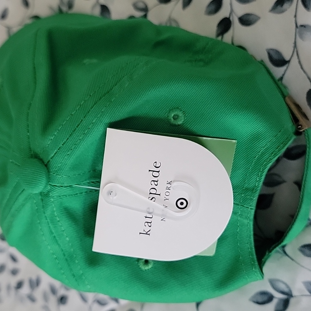 NWT Kate Spade Green Party Hat Cap - Picture 2 of 2